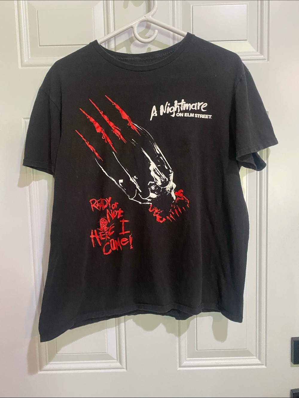A Nightmare on Elm Street Black Short Sleeve Graphic Tee